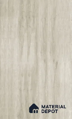 Pale Ash Grey Matte Finish 4 ft x 7 inch - 5 mm SPC Flooring | SP 00094 | 15-Year Warranty Click-Lock DIY Installation | Suitable For Kitchen, Living Room & Bedroom