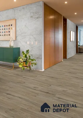 SPC Matte Finish Flooring SP 00105 | 48 x 7 inch (1220 x 181 mm) - 5 mm | 15 Years Warranty