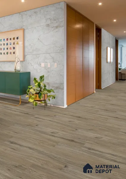 SPC Matte Finish Flooring SP 00105 | 48 x 7 inch (1220 x 181 mm) - 5 mm | 15 Years Warranty