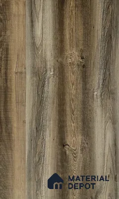 Umber Brown Matte Finish 4 ft x 7 inch - 5 mm SPC Flooring | SP 00116 | 15-Year Warranty Click-Lock DIY Installation | Suitable For Kitchen, Living Room & Bedroom