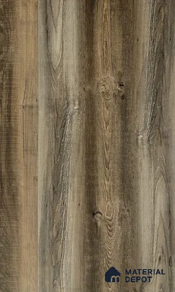 Umber Brown Matte Finish 4 ft x 7 inch - 5 mm SPC Flooring | SP 00116 | 15-Year Warranty Click-Lock DIY Installation | Suitable For Kitchen, Living Room & Bedroom