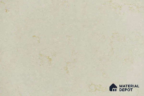 Belina Quartz QR 00222 Ivory Whisper Helsinki Series 11.5 ft x 6.5 ft Quartz - 20 mm | 10 Years of Replacement Warranty | Suitable for Kitchen, Restaurant, Counter Tops, Dining, Reception, office