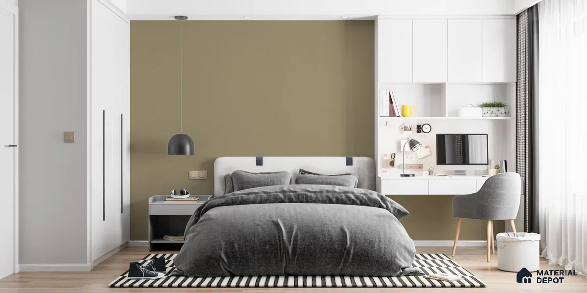 Belina Quartz QR 00211 Golden Heather Helsinki Series 11.5 ft x 6.5 ft Quartz - 20 mm | 10 Years of Replacement Warranty | Suitable for Kitchen, Restaurant, Counter Tops, Dining, Reception, office