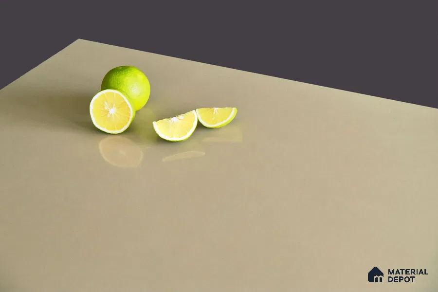 Belina Quartz QR 00211 Golden Heather Helsinki Series 11.5 ft x 6.5 ft Quartz - 20 mm | 10 Years of Replacement Warranty | Suitable for Kitchen, Restaurant, Counter Tops, Dining, Reception, office