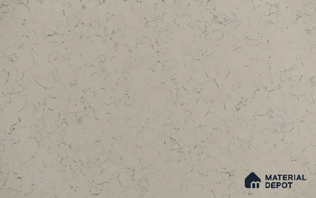 Belina Quartz QR 00224 Frosted Veil Helsinki Series 11.5 ft x 6.5 ft Quartz - 20 mm | 10 Years of Replacement Warranty | Suitable for Kitchen, Restaurant, Counter Tops, Dining, Reception, office