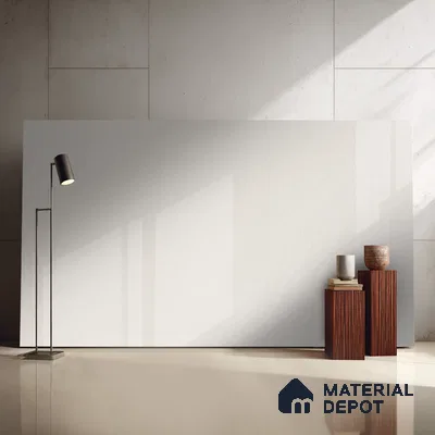 Belina Quartz QR 00203 Opaline Mist Helsinki Series 11.5 ft x 6.5 ft Quartz - 20 mm | 10 Years of Replacement Warranty | Suitable for Kitchen, Restaurant, Counter Tops, Dining, Reception, office