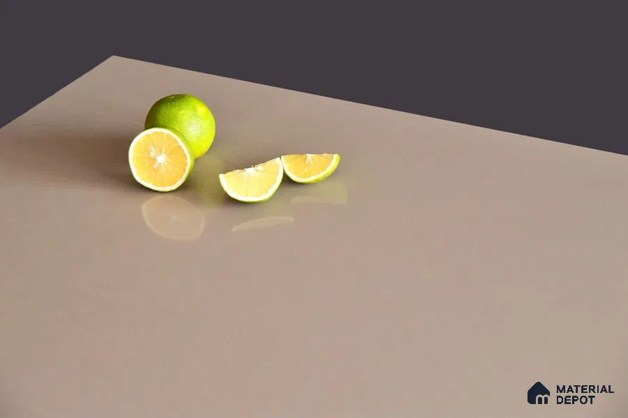 Belina Quartz QR 00215 Serene Dune Helsinki Series 11.5 ft x 6.5 ft Quartz - 20 mm | 10 Years of Replacement Warranty | Suitable for Kitchen, Restaurant, Counter Tops, Dining, Reception, office