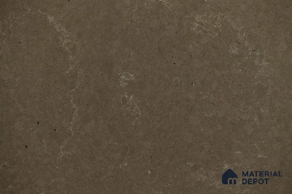 Belina Quartz QR 00229 Umber Veil Helsinki Series 11.5 ft x 6.5 ft Quartz - 20 mm | 10 Years of Replacement Warranty | Suitable for Kitchen, Restaurant, Counter Tops, Dining, Reception, office