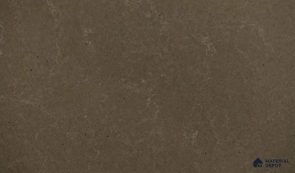 Belina Quartz QR 00229 Umber Veil Helsinki Series 11.5 ft x 6.5 ft Quartz - 20 mm | 10 Years of Replacement Warranty | Suitable for Kitchen, Restaurant, Counter Tops, Dining, Reception, office