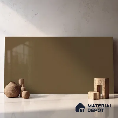 Belina Quartz QR 00209 Mocha Glaze Helsinki Series 11.5 ft x 6.5 ft Quartz - 20 mm | 10 Years of Replacement Warranty | Suitable for Kitchen, Restaurant, Counter Tops, Dining, Reception, office