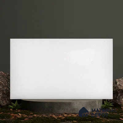 Belina Quartz QR 00250 Frosted Pearl Helsinki Series 11.5 ft x 6.5 ft Quartz - 20 mm | 10 Years of Replacement Warranty | Suitable for Kitchen, Restaurant, Counter Tops, Dining, Reception, office