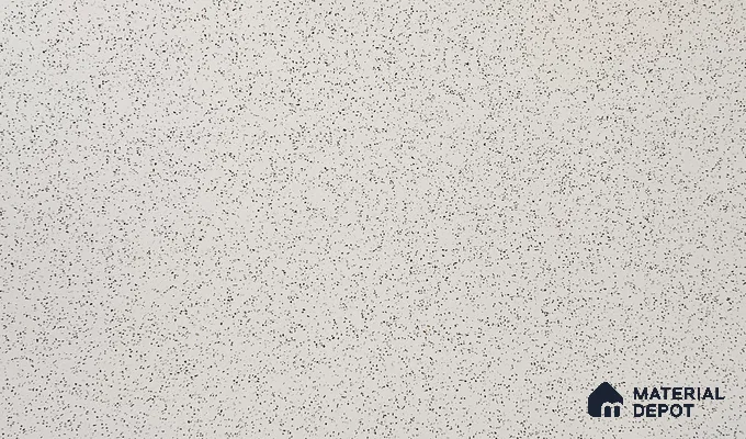Belina Quartz QR 00202 Ivory Terrazzo Helsinki Series 11.5 ft x 6.5 ft Quartz - 20 mm | 10 Years of Replacement Warranty | Suitable for Kitchen, Restaurant, Counter Tops, Dining, Reception, office