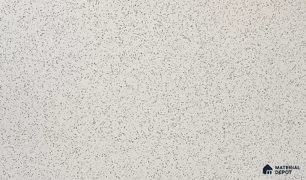 Belina Quartz QR 00202 Ivory Terrazzo Helsinki Series 11.5 ft x 6.5 ft Quartz - 20 mm | 10 Years of Replacement Warranty | Suitable for Kitchen, Restaurant, Counter Tops, Dining, Reception, office