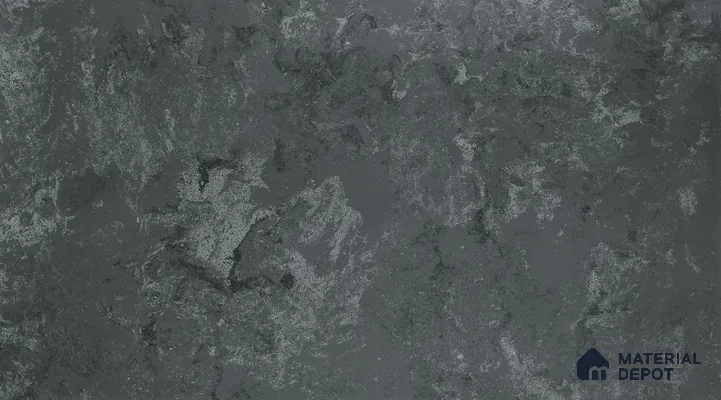 Belina Quartz QR 00228 Noir Nebula Helsinki Series 11.5 ft x 6.5 ft Quartz - 20 mm | 10 Years of Replacement Warranty | Suitable for Kitchen, Restaurant, Counter Tops, Dining, Reception, office