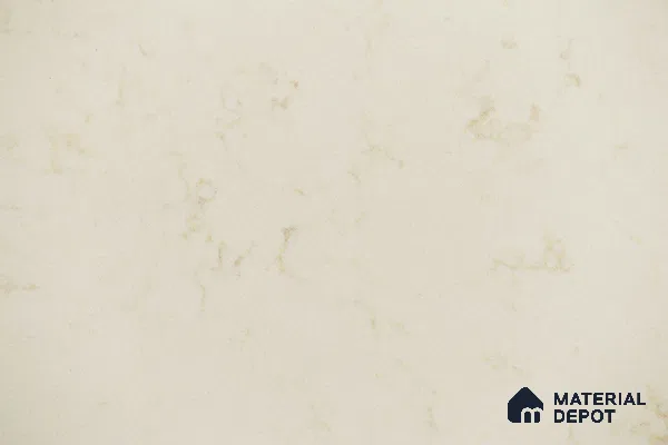 Belina Quartz QR 00226 Ivory Whisper Helsinki Series 11.5 ft x 6.5 ft Quartz - 20 mm | 10 Years of Replacement Warranty | Suitable for Kitchen, Restaurant, Counter Tops, Dining, Reception, office