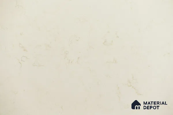 Belina Quartz QR 00226 Ivory Whisper Helsinki Series 11.5 ft x 6.5 ft Quartz - 20 mm | 10 Years of Replacement Warranty | Suitable for Kitchen, Restaurant, Counter Tops, Dining, Reception, office