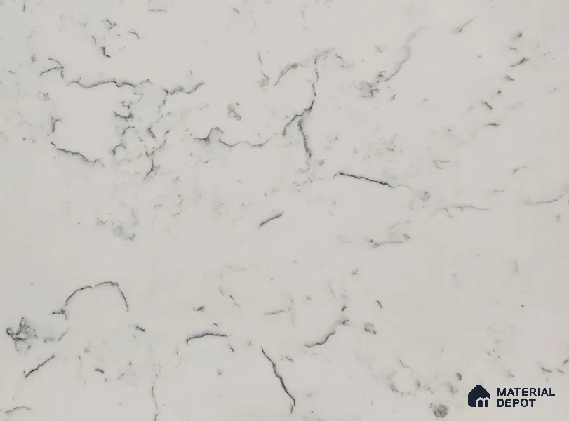 Belina Quartz QR 00225 Frosted Ink Helsinki Series 11.5 ft x 6.5 ft Quartz - 20 mm | 10 Years of Replacement Warranty | Suitable for Kitchen, Restaurant, Counter Tops, Dining, Reception, office