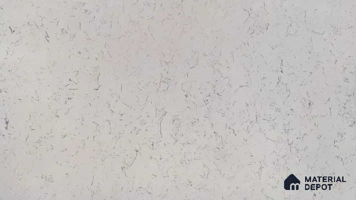 Belina Quartz QR 00225 Frosted Ink Helsinki Series 11.5 ft x 6.5 ft Quartz - 20 mm | 10 Years of Replacement Warranty | Suitable for Kitchen, Restaurant, Counter Tops, Dining, Reception, office