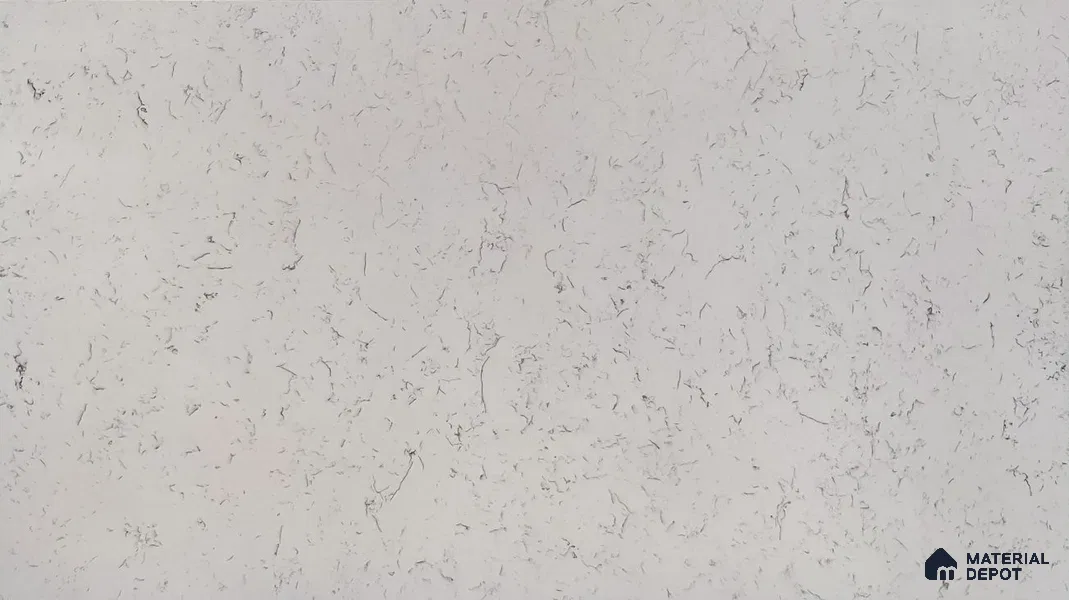 Belina Quartz QR 00225 Frosted Ink Helsinki Series 11.5 ft x 6.5 ft Quartz - 20 mm | 10 Years of Replacement Warranty | Suitable for Kitchen, Restaurant, Counter Tops, Dining, Reception, office