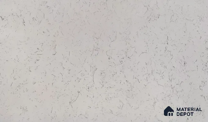 Belina Quartz QR 00225 Frosted Ink Helsinki Series 11.5 ft x 6.5 ft Quartz - 20 mm | 10 Years of Replacement Warranty | Suitable for Kitchen, Restaurant, Counter Tops, Dining, Reception, office