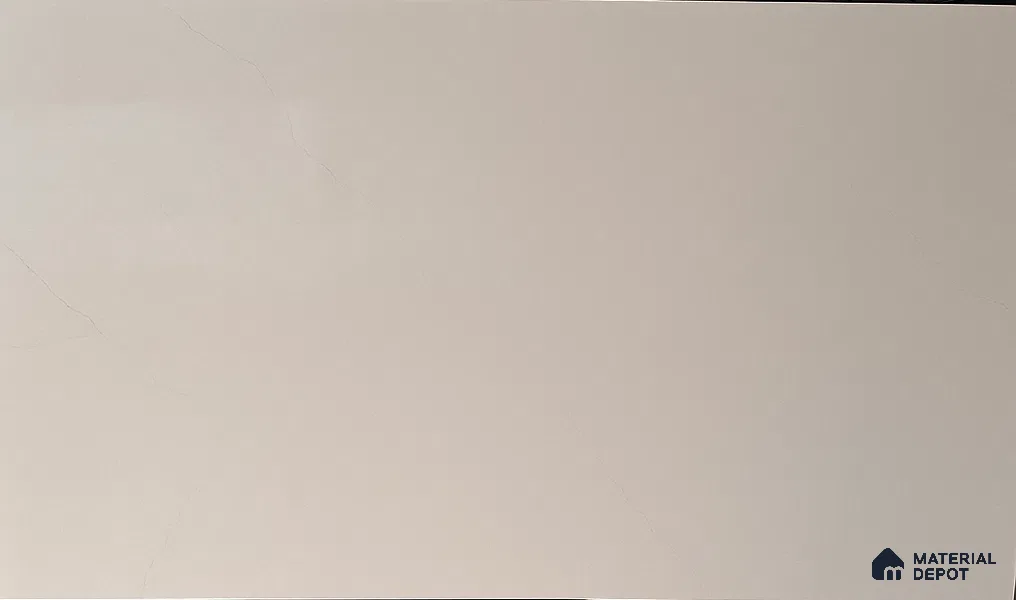 Belina Quartz QR 00252 Ivory Cloud Helsinki Series 11.5 ft x 6.5 ft Quartz - 20 mm | 10 Years of Replacement Warranty | Suitable for Kitchen, Restaurant, Counter Tops, Dining, Reception, office