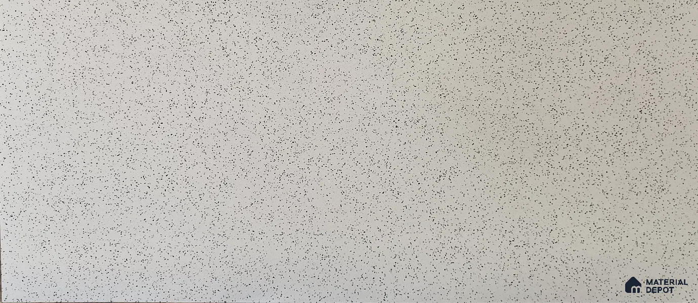 Belina Quartz QR 00204 Frosted Pebble Helsinki Series 11.5 ft x 6.5 ft Quartz - 20 mm | 10 Years of Replacement Warranty | Suitable for Kitchen, Restaurant, Counter Tops, Dining, Reception, office