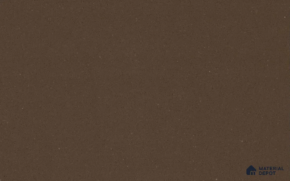 Belina Quartz QR 00213 Mocha Satin Helsinki Series 11.5 ft x 6.5 ft Quartz - 20 mm | 10 Years of Replacement Warranty | Suitable for Kitchen, Restaurant, Counter Tops, Dining, Reception, office