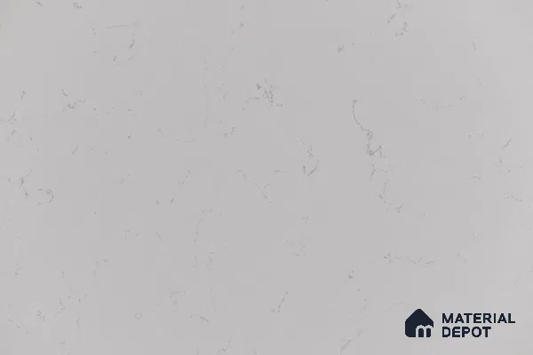 Belina Quartz QR 00227 Frosted Cascade Helsinki Series 11.5 ft x 6.5 ft Quartz - 20 mm | 10 Years of Replacement Warranty | Suitable for Kitchen, Restaurant, Counter Tops, Dining, Reception, office