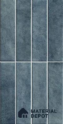 Faux Subway Wall Tile TL 11960 G Sartoria Ocean 2 ft x 1 ft Glossy Finish Ceramic Tile - 9 mm