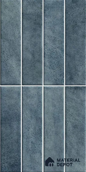 Faux Subway Wall Tile TL 11960 G Sartoria Ocean 2 ft x 1 ft Glossy Finish Ceramic Tile - 9 mm