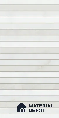 Faux Subway Wall Tile TL 11955 Bamboo Mellow Bianco 2 ft x 1 ft Glossy Finish Ceramic Tile - 9 mm