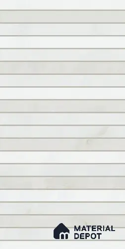 Faux Subway Wall Tile TL 11955 Bamboo Mellow Bianco 2 ft x 1 ft Glossy Finish Ceramic Tile - 9 mm