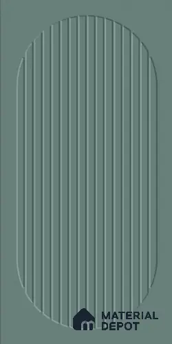Punch Wall Tile TL 11964 C Strip Viridian 2 ft x 1 ft Matte Finish Ceramic Tile - 9 mm