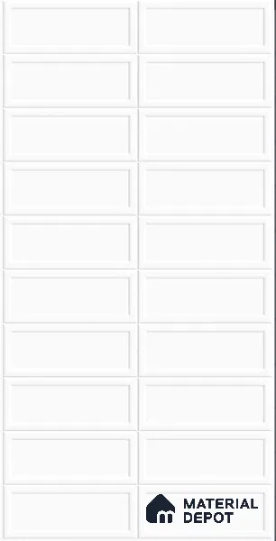 Faux Subway Wall Tile TL 11956 Bayaz White 2 ft x 1 ft Glossy Finish Ceramic Tile - 9 mm