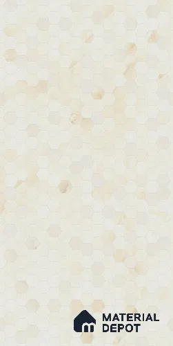 Faux Mosaic Wall Tile TL 11957 B Gems Mellow Crema 2 ft x 1 ft Glossy Finish Ceramic Tile - 9 mm