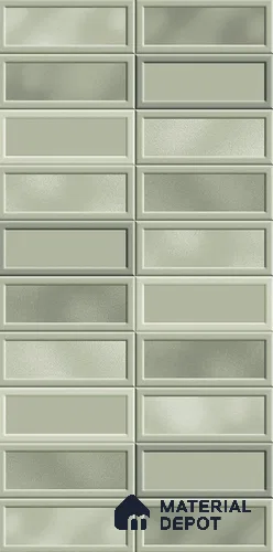 Faux Subway Wall Tile TL 11956 B Bayaz Bice Decor 2 ft x 1 ft Glossy Finish Ceramic Tile - 9 mm