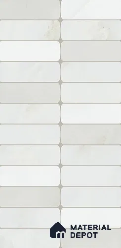 Faux Subway Wall Tile TL 11958 Marcel Mellow Bianco 2 ft x 1 ft Glossy Finish Ceramic Tile - 9 mm