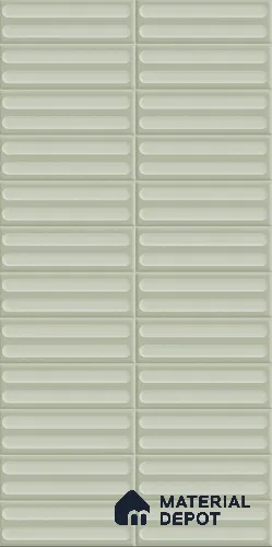 Faux Subway Wall Tile TL 11943 B Rena Bice 2 ft x 1 ft Glossy Finish Ceramic Tile - 9 mm