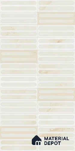 Faux Subway Wall Tile TL 11943 G Rena Mellow Crema 2 ft x 1 ft Glossy Finish Ceramic Tile - 9 mm