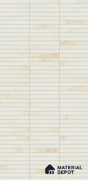 Faux Subway Wall Tile TL 11959 B Ronda Mellow Crema 2 ft x 1 ft Glossy Finish Ceramic Tile - 9 mm