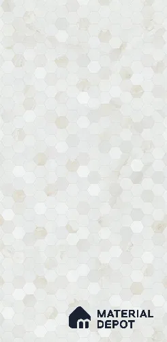 Faux Mosaic Wall Tile TL 11957 Gems Mellow Bianco 2 ft x 1 ft Glossy Finish Ceramic Tile - 9 mm