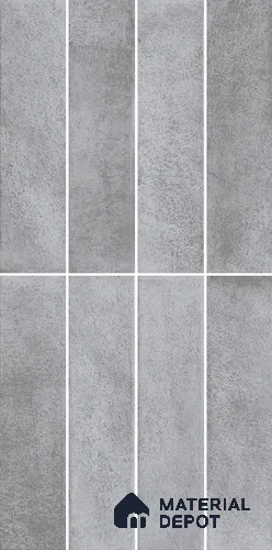 Faux Subway Wall Tile TL 11960 D Sartoria Grey 2 ft x 1 ft Glossy Finish Ceramic Tile - 9 mm