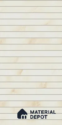 Faux Subway Wall Tile TL 11955 B Bamboo Mellow Crema 2 ft x 1 ft Glossy Finish Ceramic Tile - 9 mm