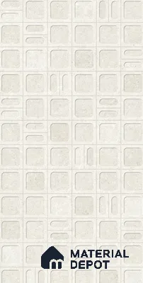 Punch Wall Tile TL 11973 C Fossil Bianco Decore 4 ft x 2 ft Matte Finish Vitrified Tile - 9 mm 