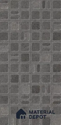 Punch Wall Tile TL 11973 I Fossil Nero Decore 4 ft x 2 ft Matte Finish Vitrified Tile - 9 mm 
