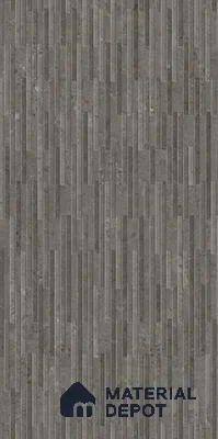 Punch Wall Tile TL 12679 Portland Nero Decor 4 ft x 2 ft Matte Finish Vitrified Tile - 9 mm 
