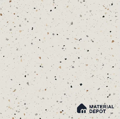 Terrazzo Floor Tile TL 12550 Stone Dusk 2 ft x 2 ft Matte Finish Vitrified Tile | Random Design  - 9 mm