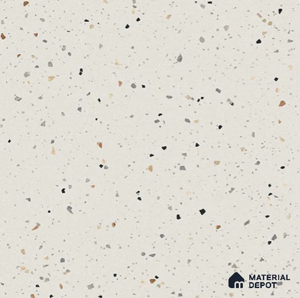 Terrazzo Floor Tile TL 12550 Stone Dusk 2 ft x 2 ft Matte Finish Vitrified Tile | Random Design - 9 mm