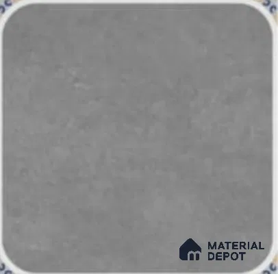Cement Floor Tile TL 12694 E Rahi Grey 2 ft x 2 ft Matte Finish Vitrified Tile - 8.5 mm | 4 Random Design 