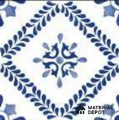Moroccans Floor & Wall Tile TL 12149 C SP 80192 Shilpkar Kyoto 8 inc x 8 inc Matte Finish  Vitrified Tile - 9 mm